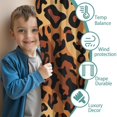 thumbnail image 3 of Blackout Kids Curtains,Leopard Print Childrens Insulated Curtains Set Of 2,Bedroom Essentials,Toddler Room Decor 42"x54"(106x137cm), 3 of 4