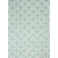 thumbnail image 2 of Nourison Bliss Transitional Trellis Green 5'3" x 7'3" Area Rug, (5' x 7'), 2 of 6