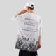 thumbnail image 3 of Camisetas para hombre, camiseta holgada de gran tamaño con letras para hombre, estampado trashy Y2k, ropa holgada, ropa popular coreana, ropa de calle S, 3 of 5