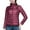 Wine, variant on Xunlbb Winter Coats for Women Women's Puffer Jacket Long Sleeve Stand Collar Zip Up Quilted Lightweight Down Coat Winter With Pockets,Size M-3XL