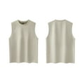 thumbnail image 3 of Cmfcve Men's Plus Size Tank Top Round Neck Sleeveless Muscle Tank Shirt Summer Breathable Undershirt, 3 of 5