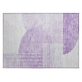 thumbnail image 2 of Addison Rugs Chantille Indoor/Outdoor Transitional Modern Purple Washable Rectangle Rug, 1'8" x 2'6", 2 of 6