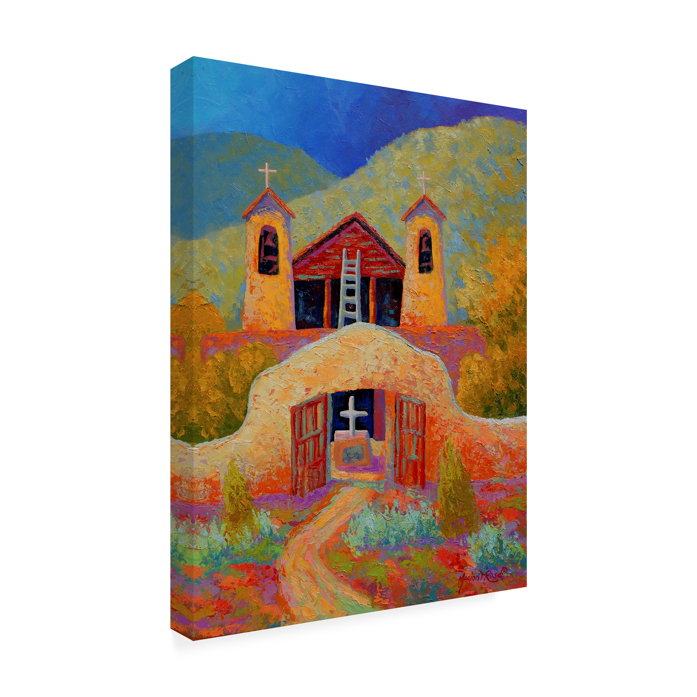 Marion Rose 'Chimayo 1' Canvas Art
