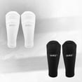 thumbnail image 2 of Splihome 1Pair Men Soccer Football Shin Pads Holder Support Socks Guard Protector Sleeves White, 2 of 4