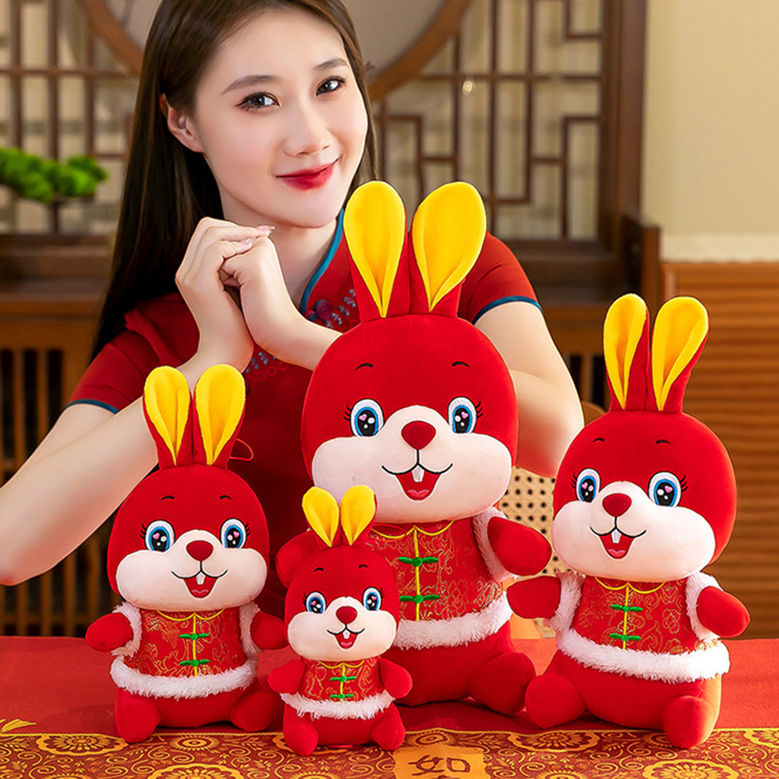 2023 New Cartoon Sunny Bunnies Sunny Bunny Doll Cute Plush Toy Rabbit Doll  Children's Soothing Toy Birthday Gift Christmas Gift - AliExpress