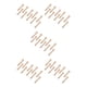 thumbnail image 1 of Inteprter 10 Piezas Mini Cucharas Utensilios Niños Comedor Herramientas Bar Gadgets Condimentos de cocina Condimento Aceite Café Azúcar Type2 NO2, 1 of 6