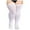 White, variant on Deago Plus Size Thigh High Socks for Thick Thighs Women Knit Cotton Extra Long Over the Knee Stockings Leg Warmer (White)