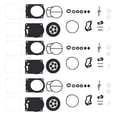 thumbnail image 2 of Carburetor Rebuild Rebuilt Kit for Sea-Doo RX XP LRV GTX GSX Carb Repair Kit Replacement for Yamaha WaveRunner GP800-R GP800-A XL800 XA700 XA800-A XL12 XA1200 XLT1200 XA1200A Replaces 451469, 2 of 5
