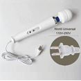 thumbnail image 3 of Happon Wired Powerful Handheld Electric Massager, Strong Vibration Personal Back Massage for Home Sports Recovery, Muscle Aches, Body Pain (White), 3 of 5