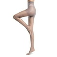 thumbnail image 3 of Collants 2 Pack Collants Transparents Taille Haute pour Femmes 20D avec Soutien et Orteils Renforcés Panty Produit 2 Pcs, 3 of 4