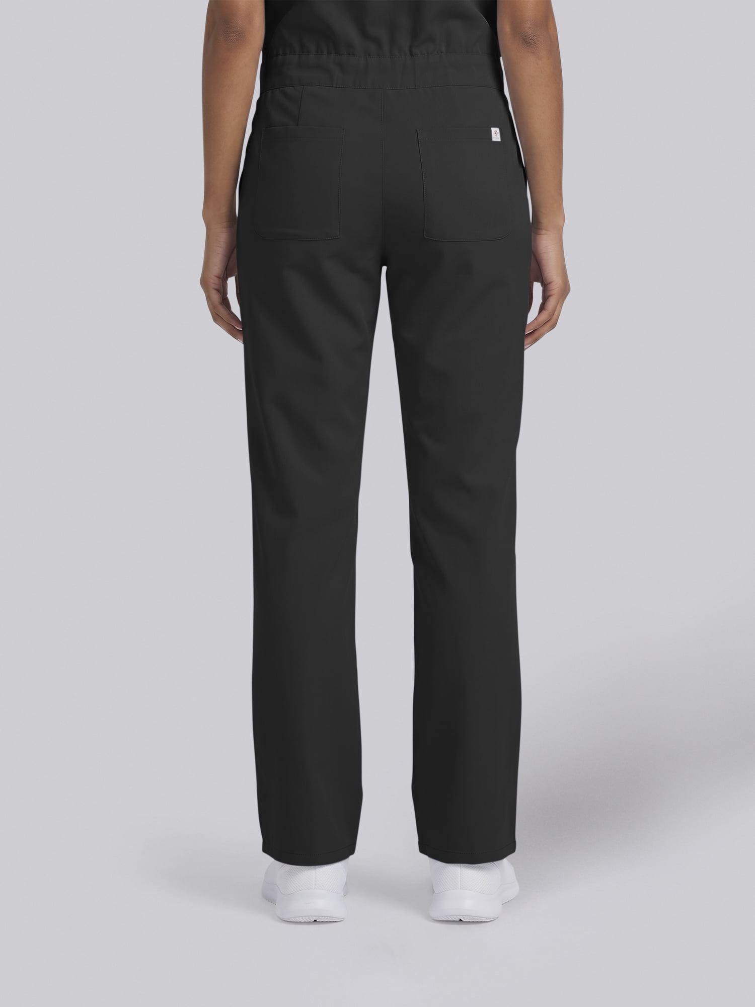 Scrubstar Ultimate Women’s Antimicrobial Drawstring Straight Leg Scrub Jumpsuit, Sizes XS–2XL