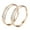 Gold, variant on Vintage Large Hoop Earrings Thin Dangle Elegant Rhinestone Earrings Wedding Earrings For Women