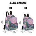 thumbnail image 2 of FORMRS Mini Backpack Purse for Women Travel Daypack Casual Shoulder Bag, Green Night Deer, 2 of 7
