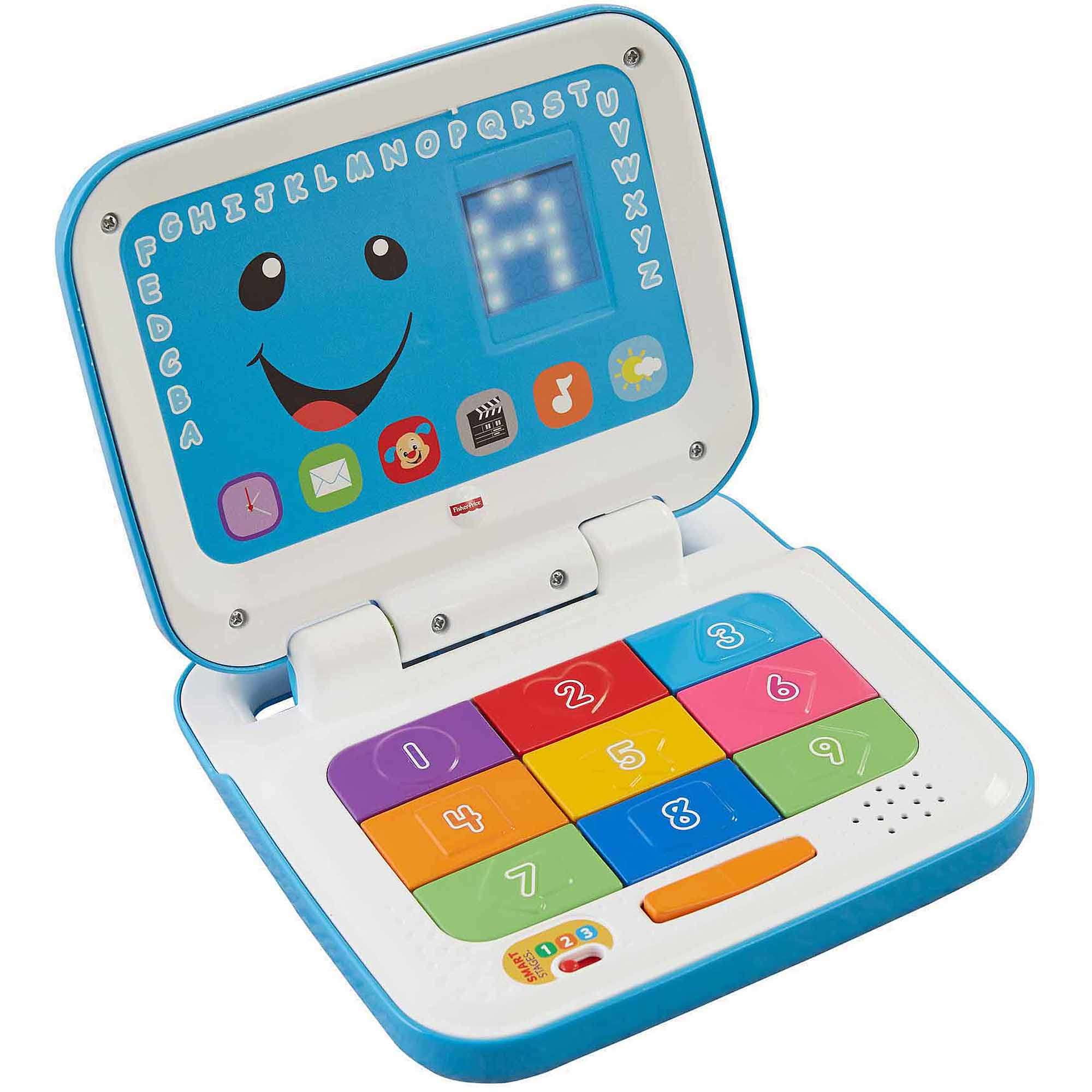 FisherPrice Laugh & Learn Smart Stages Laptop, Blue