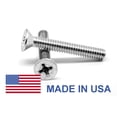 thumbnail image 1 of #8-32 x 7/16 Coarse Thread MS24693-C Machine Screw Phillips Flat Head 100 Degree - USA Stainless Steel 18-8 Pk 3000, 1 of 1