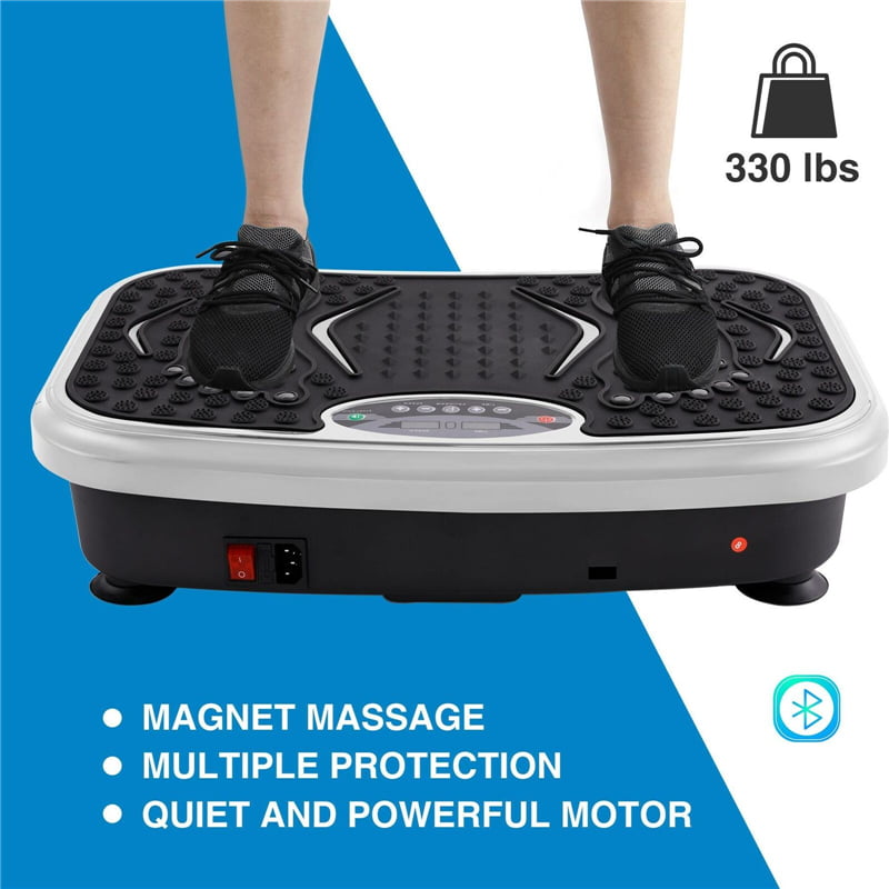 Standing Vibration Fitness Machine-Vibrating Platform Exercise & Workout Trainer 