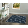 thumbnail image 6 of Trio Rope Qua Navy Area Rug 1.10x2.10 Transitional Contemporary Design, 6 of 8