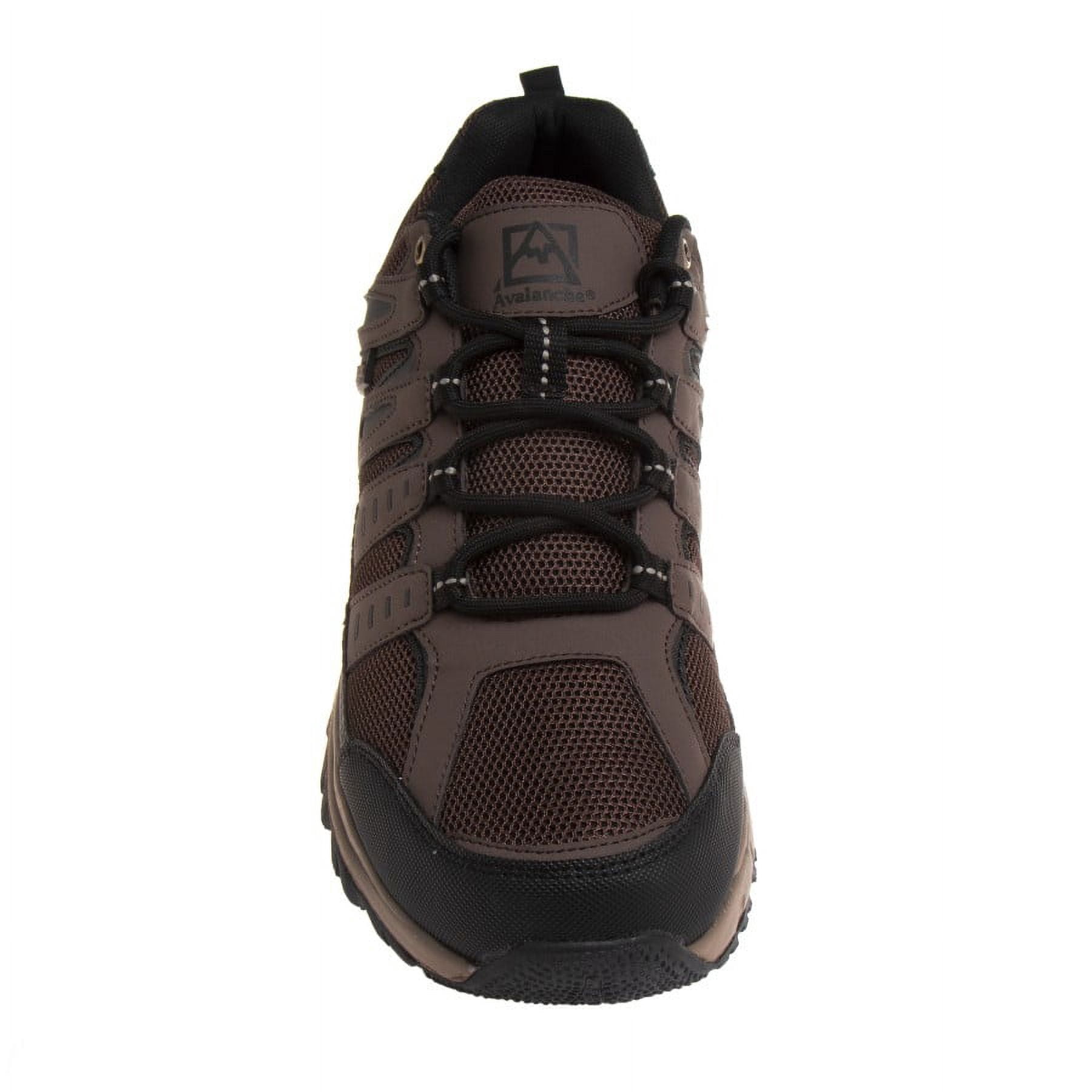 Avalanche Men Hiking Shoes - Brown, Size: 8.5