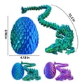 thumbnail image 3 of Set de Huevos de Dragón Kenthoris impresos en 3D con juguetes antiestrés para niños de 4 a 12 años, 3 of 9