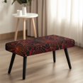 thumbnail image 4 of XYZCANDO Scratch Resistant Chair Seat Protector Cover, Red Spider Web Pattern Poly Spandex Machine Washable Bench Covers for Dining Room Bedroom, 4 of 9