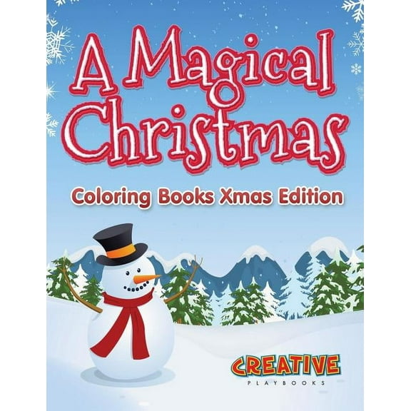 A Magical Christmas - Coloring Books Xmas Edition, (Paperback)