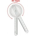 thumbnail image 2 of Goniometer 12 inch, 360 Degree(Plastic), 2 of 7