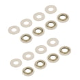 thumbnail image 1 of Kit de reparación de ojales para botas, kit de ojales, kit de estuche, juegos, cortina de bronce, proyecto de ropa Beige, 1 of 8