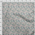 thumbnail image 4 of oneOone Rayon Blue Fabric Tropical Sewing Material Print Fabric By The Yard 56 Inch Wide, 4 of 4