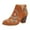 Brown, variant on Boots for Women Over The Knee Boots Ankle Booties Fall Shoes Fashion Flock Fall Square Heels Zipper Flower Embroidery Short Booties Round Toe Shoes Western Cowgirl Boots Rain Boots,Size 10