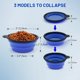 thumbnail image 3 of 2 Unidades de Platos Plegables para Mascotas, Plato Portátil para Alimentar y Dar de Beber a Mascotas, 3 of 6