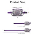 thumbnail image 3 of Geometric Mandala Belt Bag - Folk Style Pattern Adjustable Fanny Pack for Sports Enthusiasts, 3 of 4