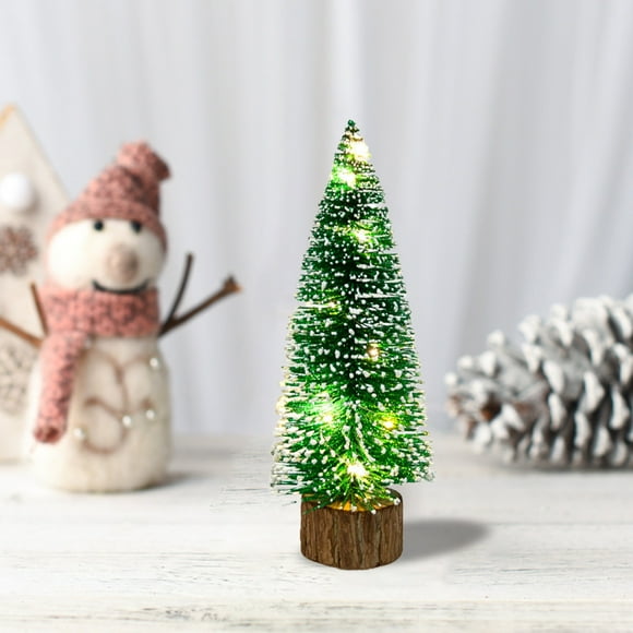 Christmas Tree Lights,Led Illuminated Mini Christmas Tree Christmas Tree Christmas Decoration Decorations Christmas Tree Desktop Decoration Scene Layout Door Decoration