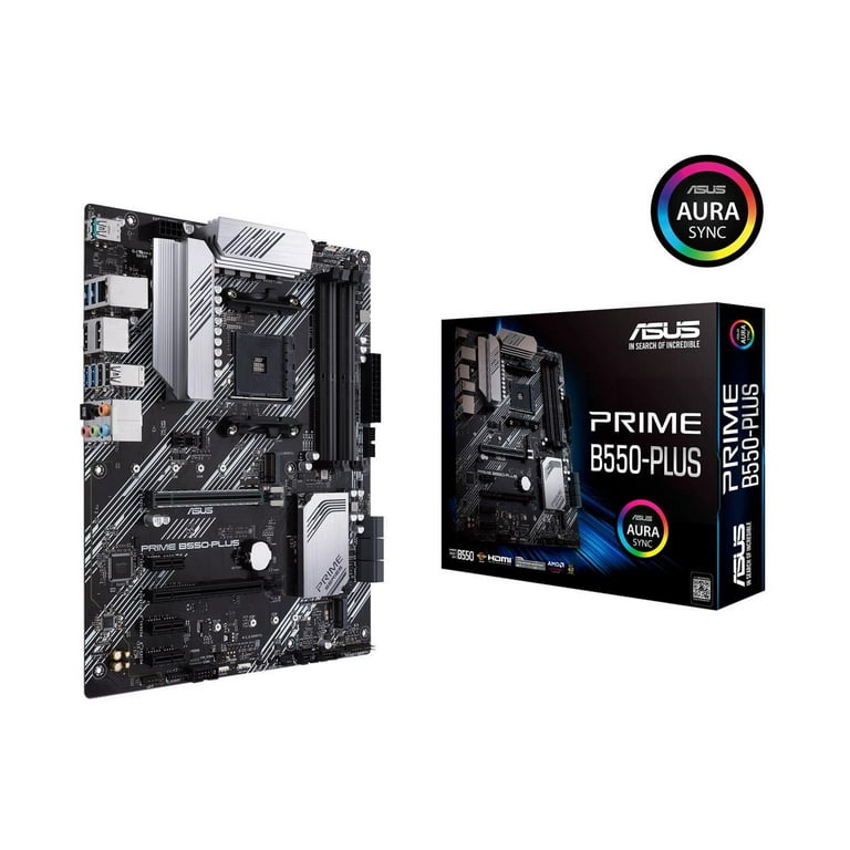 ASUS PRIME B550 PLUS AM4 AMD B550 SATA 6Gb s USB 3.0 HDMI ATX AMD
