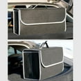 thumbnail image 4 of Car Trunk Organiser Toolkits Storage Bag Waste Basket Folding Organising Storage Bag, 4 of 7