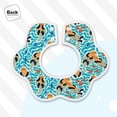 thumbnail image 4 of Hirioo Lovely Sea Otters for Baby Cotton Petal Bib Drool Bibs for Baby Boy Unisex, 4 of 9
