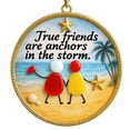 thumbnail image 1 of Handmade Sea Glass Friendship Pendant Beach Wall Art for Home, 1 of 2
