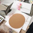 thumbnail image 2 of Round Graffiti Cardboard for Painting 20pcs Khaki Paper Decorations Lightweight and Portable, 2 of 6