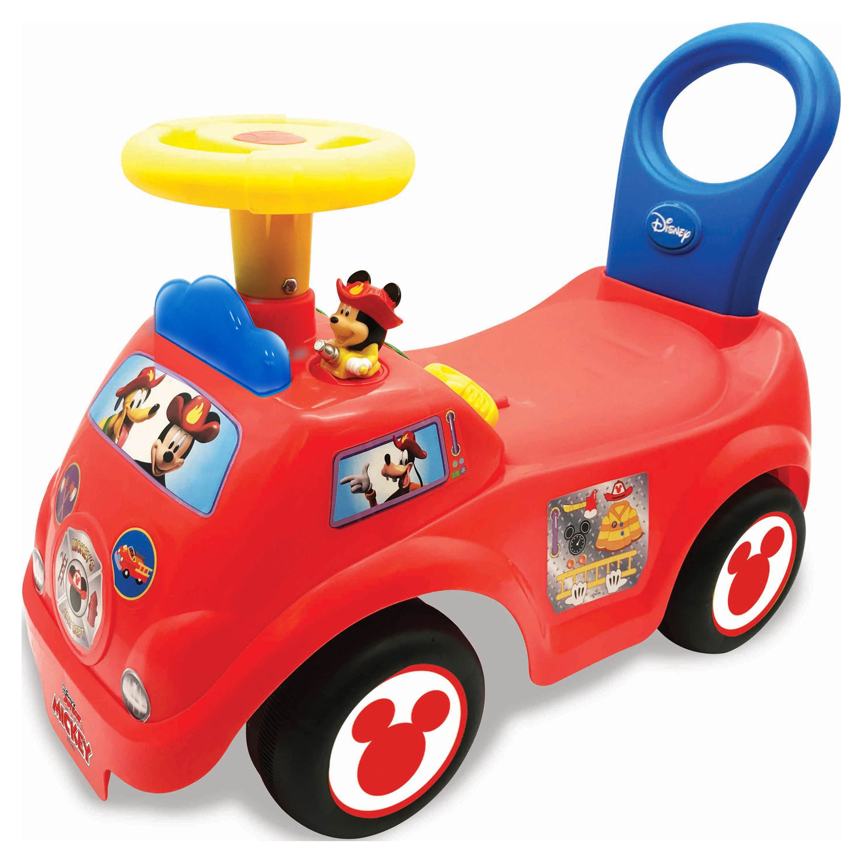 Kiddieland Toys Limited - Lights n' Sounds Mickey Fire Engine Rider