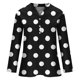 thumbnail image 3 of ICHUANYI Liquidación Blusa casual de manga larga de verano para mujer con cuello en V y estampado ICHUANYI WER202308251060, 3 of 4
