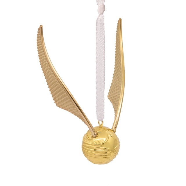 Adorno navideño Hallmark Harry Potter Golden Snitch