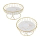 thumbnail image 5 of Soporte Hueco De Metal Para Frutero, Alambre Redondo De Gran Capacidad, Soporte Para Fruta, Postre, Aperitivos, Pan, Mostrador De Cocina O Mesa De Comedor, 5 of 7