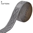 thumbnail image 2 of Chendee 18.4M Self- Wall Skirting Border 3D Diamond Wallsticker Skirting Line Decor,B, 2 of 9