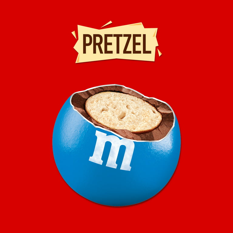M&M's Pretzel Milk Chocolate Candy, Family Size - 14.4 oz Bulk Bag