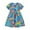 Blue, variant on ATOGUTA Dresses for Girls Short Sleeve Dress Summer Casual Shirt Dresses Blue, Size 2T-7