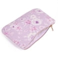 thumbnail image 2 of Hi Peach Layne, Mother's Day Gift, Purple Floral Large Zipper Pouch, 2 of 8
