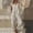 *Beige, variant on Women's Short Sleeve Button V Neck Cropped Wide Leg Jumpsuit, Casual Loose Fit Romper with Pockets for Summer Black,Women's Plus XXL