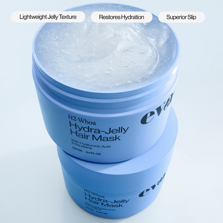 Eva NYC H2-Whoa Hydra-Jelly Hair Mask with Hyaluronic Acid, 8.4 Oz photo 5