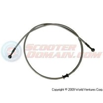Scooter Brake Hydraulic Line - 38 inch braided stainless steel