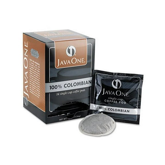 Coffee Pods Colombian Supremo, Single Cup, 14/Box