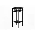 thumbnail image 6 of Side/End Table with Black Laminate & Metal, 2-Tier and Square Top, Storage Shelves for Any Room, 6 of 6